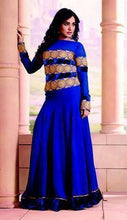 Load image into Gallery viewer, Blue Indian Pakistani Bollywood Designer Georgette Salwar Kameez Ethnic Wear - Ethnicyug