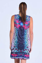 Load image into Gallery viewer, Weyni Floral Print Embellished Shift Dress - Women Dresses - yz-buyer.myshopify.com