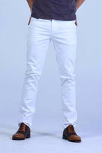 Load image into Gallery viewer, Victorious Taper Fit Jeans - White - Mens Jeans - yz-buyer.myshopify.com