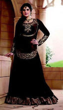Load image into Gallery viewer, Black Indian Pakistani Bollywood Designer Georgette Salwar Kameez Ethnic Wear - Ethnicyug
