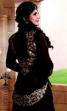 Load image into Gallery viewer, Black Indian Pakistani Bollywood Designer Georgette Salwar Kameez Ethnic Wear - Ethnicyug
