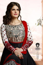 Load image into Gallery viewer, Black &amp; White Indian Pakistani Bollywood Designer Georgette Salwar Kameez Ethnic Wear - Ethnicyug
