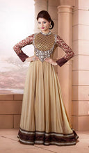 Load image into Gallery viewer, Brown Indian Pakistani Bollywood Designer Georgette Salwar Kameez Ethnic Wear - Ethnicyug
