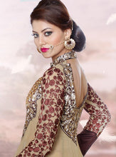 Load image into Gallery viewer, Brown Indian Pakistani Bollywood Designer Georgette Salwar Kameez Ethnic Wear - Ethnicyug
