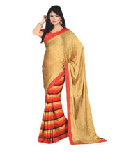 Load image into Gallery viewer, Sangeeta Saree Satin Fabrics Half Half saree u00f8u00e5 u00e5
