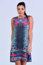 Load image into Gallery viewer, Weyni Floral Print Embellished Shift Dress - Women Dresses - yz-buyer.myshopify.com
